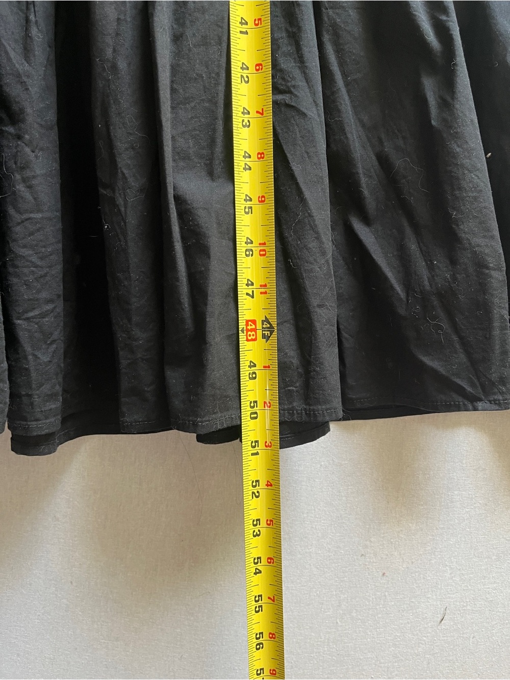 Magari Black Tiered Maxi Dress Sleeveless Cotton Blend Smocked Bodice Size L - Picture 8 of 10
